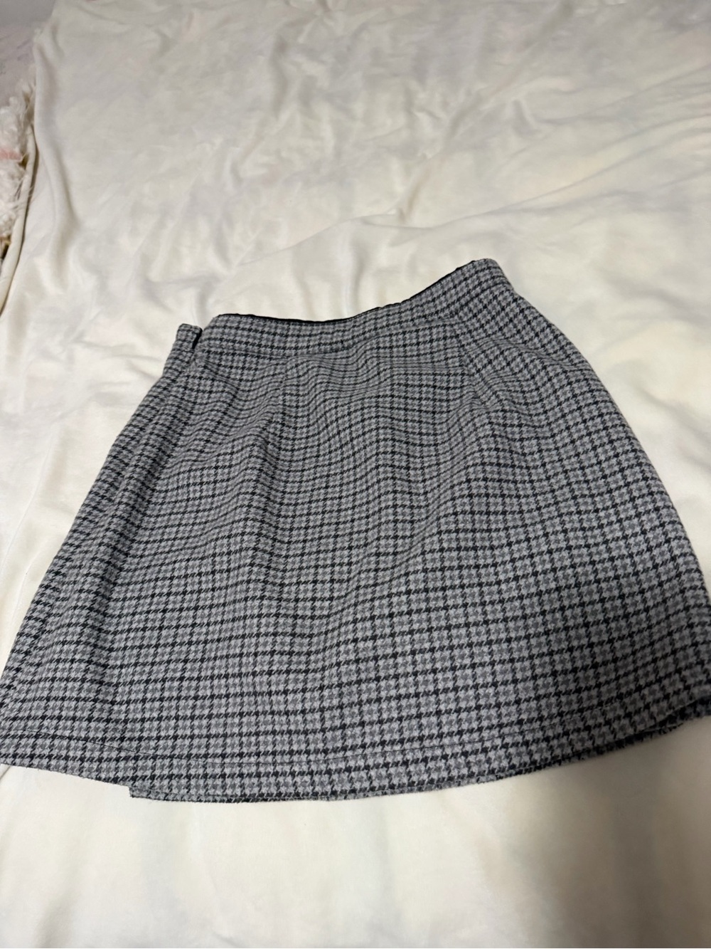 Abercrombie & Fitch Gray Wool Blend Lined Mini Skirt XS - Picture 5 of 9